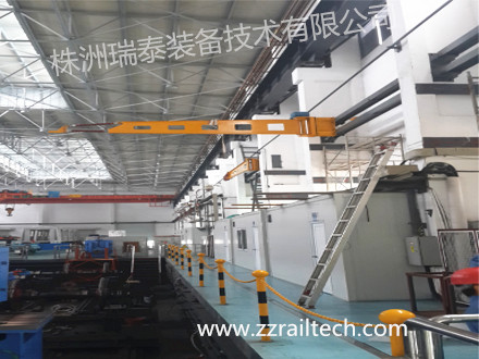 中車(chē)株機滾動(dòng)檢測試驗站 (2)